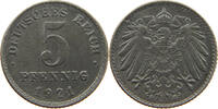ERSATZMÜNZEN DES 1. WELTKRIEGS 5 PFENNIG -