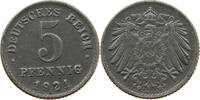 ERSATZMÜNZEN DES 1. WELTKRIEGS 5 PFENNIG DIE ERROR -