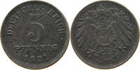 ERSATZMÜNZEN DES 1. WELTKRIEGS 5 PFENNIG -