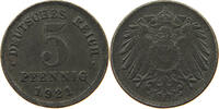 ERSATZMÜNZEN DES 1. WELTKRIEGS 5 PFENNIG DIE ERROR -