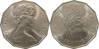 FIJI 50 CENTS ELIZABETH II. (1952-2022) -