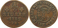 Jülich - Berg 1/4 stuber Karl Theodor 1742-1799. -