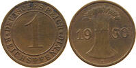 WEIMARER REPUBLIK 1 REICHSPFENNIG -
