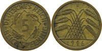 WEIMARER REPUBLIK 5 REICHSPFENNIG -
