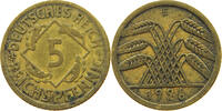WEIMARER REPUBLIK 5 REICHSPFENNIG -