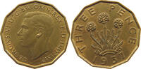 GREAT BRITAIN THREEPENCE GEORGE VI. (1936-1952) -