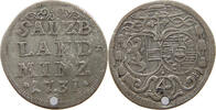 Salzburg 4 Kreuzer Salzburg Leopold Anton Freiherr v.Firmian 1727-1744 -