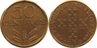 50 CENTAVOS 1979 PORTUGAL REEDED PATTERN Pn259 UNC