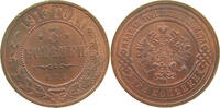 RUSSIA EMPIRE 3 KOPEKS NIKOLAUS II. (1894-1917) -
