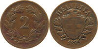 SCHWEIZ 2 RAPPEN -