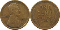 UNITED STATES OF AMERICA CENT LINCOLN WHEAT -
