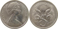 AUSTRALIA 5 CENTS ELIZABETH II. (1952-2022) -