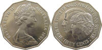 AUSTRALIA 50 CENTS ELIZABETH II. (1952-2022) -