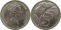 COOK ISLANDS 5 CENTS ELIZABETH II. (1952-2022) -