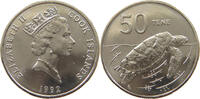 COOK ISLANDS 50 TENE ELIZABETH II. (1952-2022) -
