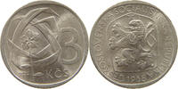 CZECHOSLOVAKIA 3 KORUNY -