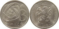 CZECHOSLOVAKIA 3 KORUNY -