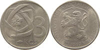 CZECHOSLOVAKIA 3 KORUNY -