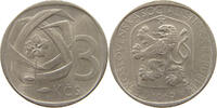 CZECHOSLOVAKIA 3 KORUNY -