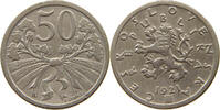CZECHOSLOVAKIA 50 HALERU -