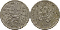 CZECHOSLOVAKIA 50 HALERU -