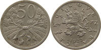 CZECHOSLOVAKIA 50 HALERU -
