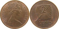 FIJI 2 CENTS ELIZABETH II. (1952-2022) -