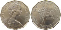 FIJI 50 CENTS ELIZABETH II. (1952-2022) -