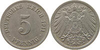 KAISERREICH 5 PFENNIG -