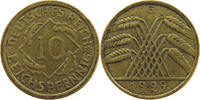 WEIMARER REPUBLIK 10 REICHSPFENNIG -