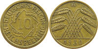 WEIMARER REPUBLIK 10 REICHSPFENNIG -
