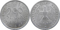 WEIMARER REPUBLIK 200 MARK BROKEN PLANCHET -