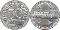WEIMARER REPUBLIK 50 PFENNIG FEHLPRÄGUNG -