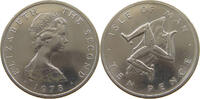 ISLE OF MAN 10 NEW PENCE ELIZABETH II. (1952-2022) -