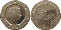 ISLE OF MAN 20 PENCE ELIZABETH II. (1952-2022) -