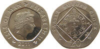 ISLE OF MAN 20 PENCE ELIZABETH II. (1952-2022) -