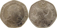 ISLE OF MAN 20 PENCE ELIZABETH II. (1952-2022) -