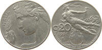 ITALY 20 CENTESIMI VITTORIO EMANUELE III. (1900 - 1946) -