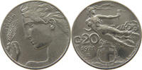 ITALY 20 CENTESIMI VITTORIO EMANUELE III. (1900 - 1946) -