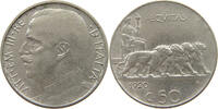 ITALY 50 CENTESIMI VITTORIO EMANUELE III. (1900 - 1946) PLAIN EDGE -