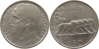 ITALY 50 CENTESIMI VITTORIO EMANUELE III. (1900 - 1946) PLAIN EDGE -