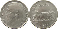 ITALY 50 CENTESIMI VITTORIO EMANUELE III. (1900 - 1946) PLAIN EDGE -