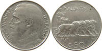 ITALY 50 CENTESIMI VITTORIO EMANUELE III. (1900 - 1946) PLAIN EDGE -