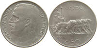 ITALY 50 CENTESIMI VITTORIO EMANUELE III. (1900 - 1946) PLAIN EDGE -