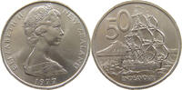 NEW ZEALAND 50 CENTS ELIZABETH II. (1952-2022) -