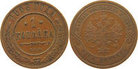 RUSSIA EMPIRE 1 KOPEK NIKOLAUS II. (1894-1917) -