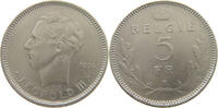 BELGIUM 5 FRANCS LEOPOLD III. (1934-1951) POSITION B -