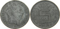 BELGIUM 5 FRANCS LEOPOLD III. (1934-1951) -