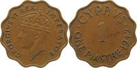 CYPRUS 1 PIASTRE -