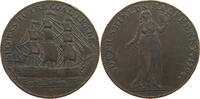 GREAT BRITAIN HALFPENNY TOKEN 1794 DURHAM SOUTH SHIELDS TTB